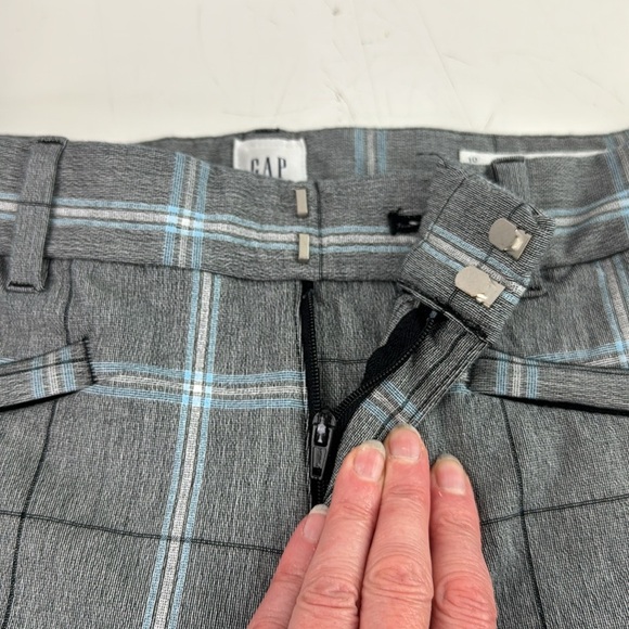 Gap Women's Skinny Ankle Glen Plaid Comfortable Pants - Picture 3 of 12